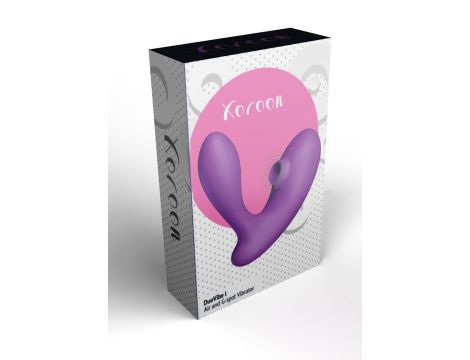 DuoVibe I Air Vibrator Purple - 2