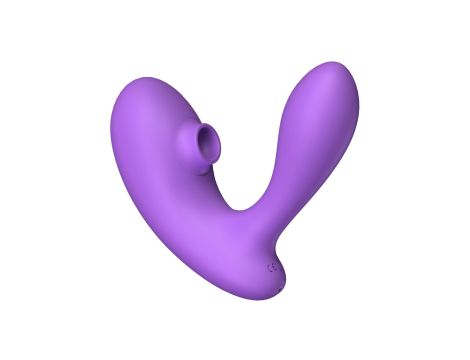 DuoVibe I Air Vibrator Purple - 5