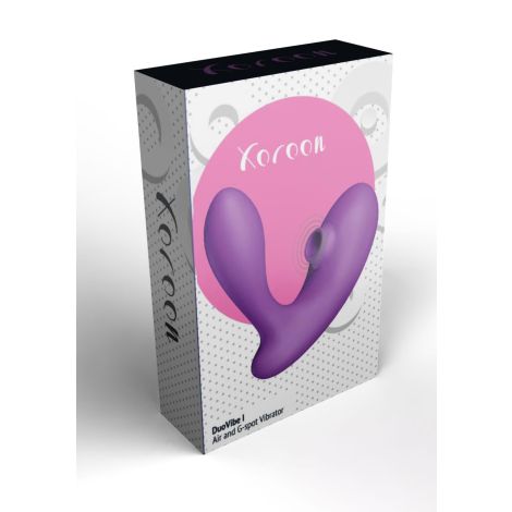 DuoVibe I Air Vibrator Purple - 2