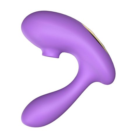 DuoVibe I Air Vibrator Purple - 6