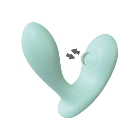 DuoVibe II Tapping Vibrator Mint - 5