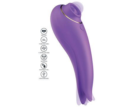 SalsaTap Sensation Stimulator Violet - 8