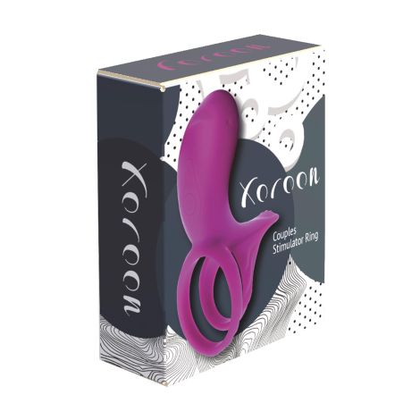 Couples Stimulator Ring Fuchsia - 2