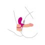 Couples Stimulator Ring Fuchsia - 5