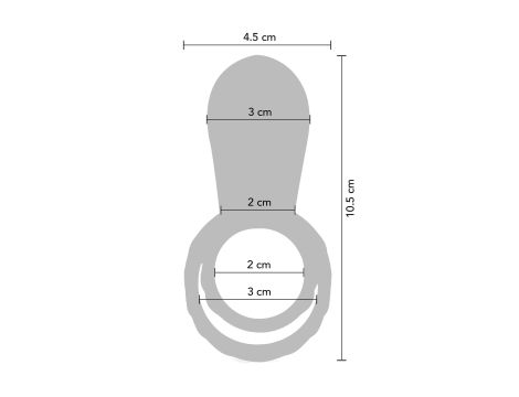 Couples Vibrator Ring Green - 8