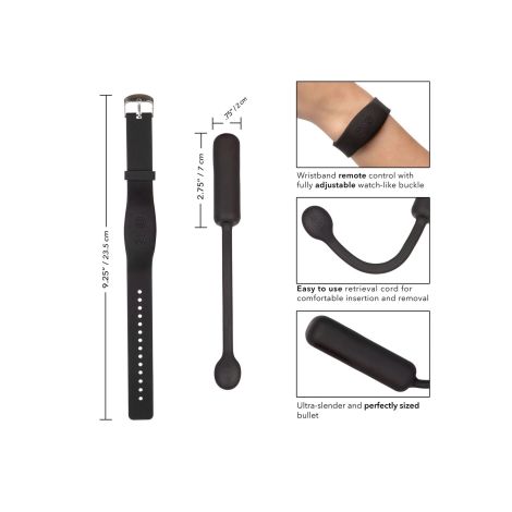 Wristband Remote Petite Bullet Black - 7