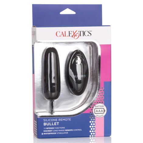 Silicone Remote Bullet Black - 2