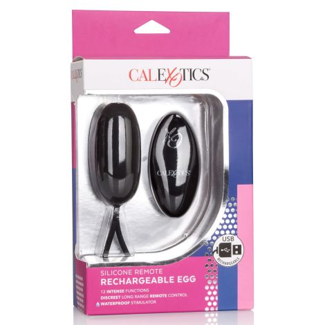 Remote Rechargeable Egg Black - 2