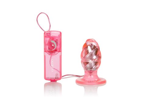 Plug/vibr-TUSH TRAINER VIBRATING PINK