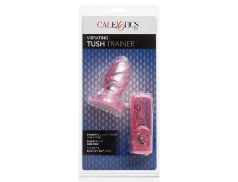 Plug/vibr-TUSH TRAINER VIBRATING PINK - 2