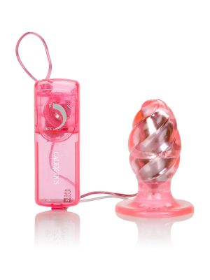 Plug/vibr-TUSH TRAINER VIBRATING PINK