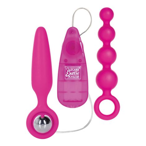 Booty Call Booty Vibro Kit Pink