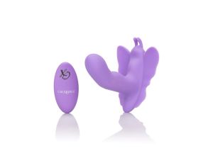 Butterfly Remote Rocking Penis Purple