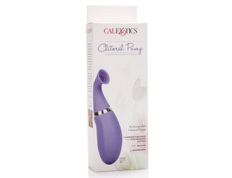 Rechargeable Clitoral Pump Purple - 2