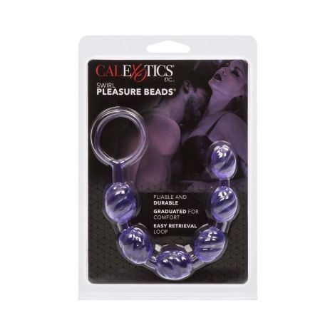 Swirl Pleasure Beads Purple - 2