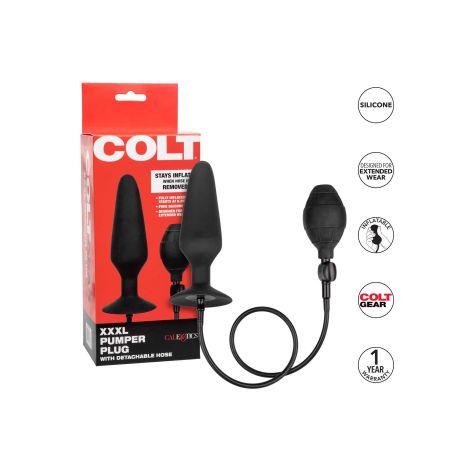 COLT XXXL Pumper Plug Black - 7