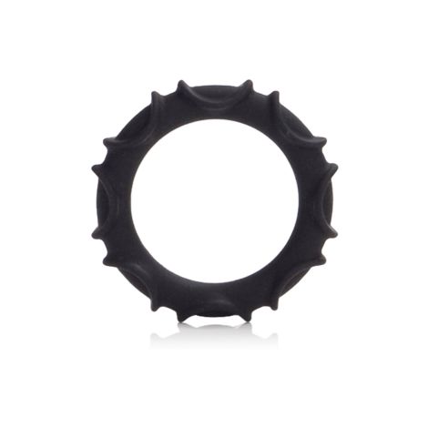 Atlas Silicone Ring Black