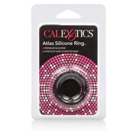 Atlas Silicone Ring Black - 2