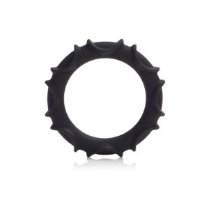 Atlas Silicone Ring Black