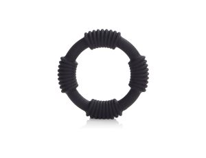 Hercules Silicone Ring Black