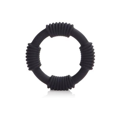 Hercules Silicone Ring Black