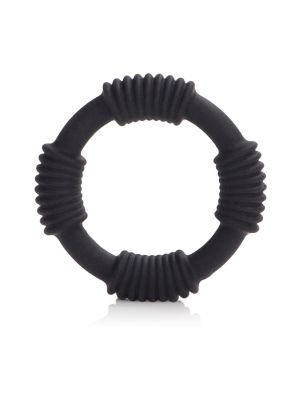 Hercules Silicone Ring Black