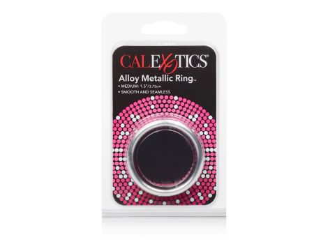 Alloy Metallic Ring - M Silver - 2