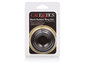 Rubber Ring - 3 Piece Set Black - image 2