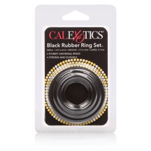 Rubber Ring - 3 Piece Set Black - image 2