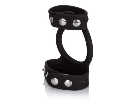 Silicone Tri-Snap C & B Cage Black