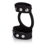 Silicone Tri-Snap C & B Cage Black - 2