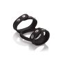 Silicone Tri-Snap C & B Cage Black - 4