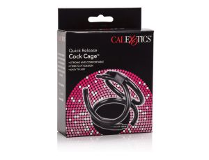 Quick Release Cock Cage Black - image 2