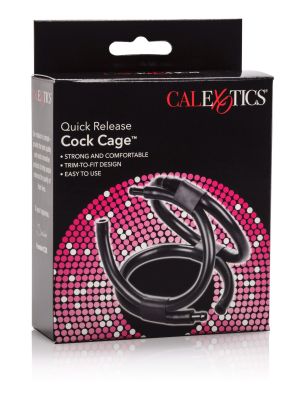 Quick Release Cock Cage Black - image 2