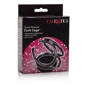 Quick Release Cock Cage Black - image 2