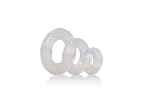 Premium Silicone Ring Set Transparent