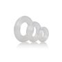 Premium Silicone Ring Set Transparent - 2