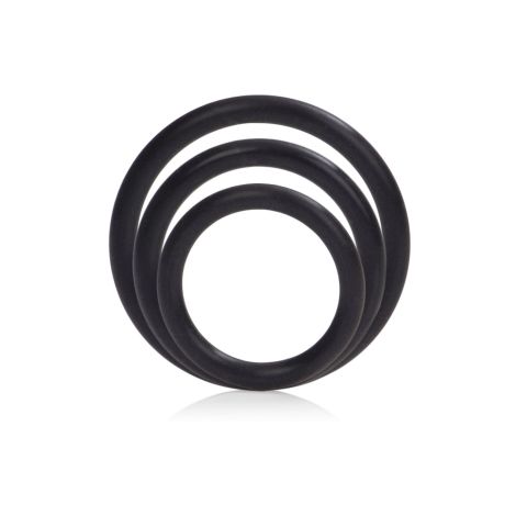 Silicone Support Rings Black - 4