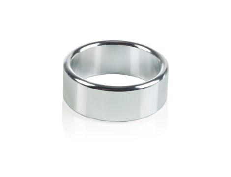 Alloy Metallic Ring - Large Silver - 4