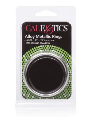 Alloy Metallic Ring - Large Silver - image 2