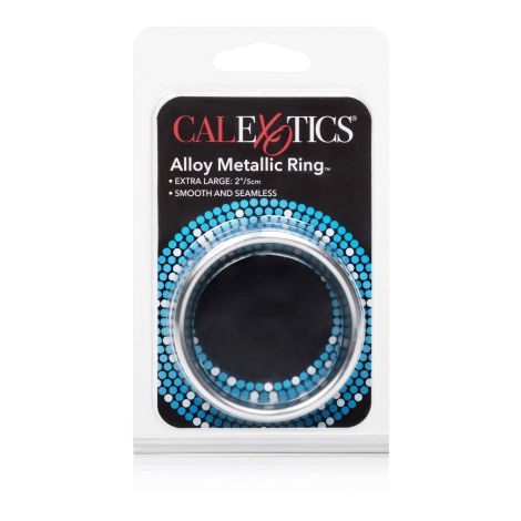 Alloy Metallic Ring - XL Silver - 2