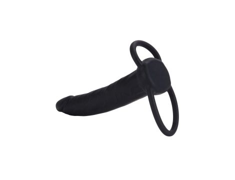 Silicone Dual Penetrator Black - 3