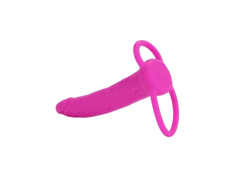 Silicone Dual Penetrator Pink - 3