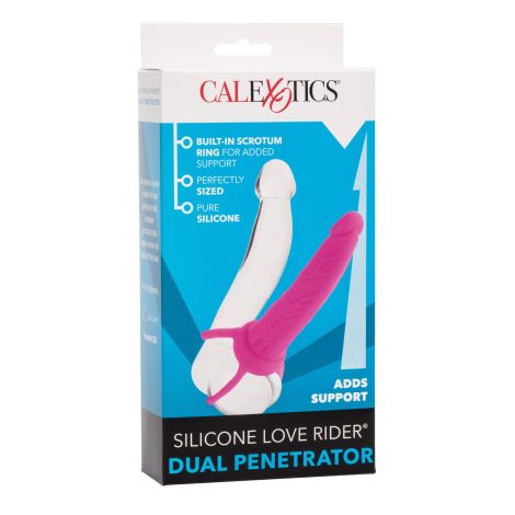 Silicone Dual Penetrator Pink - 2