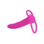 Silicone Dual Penetrator Pink - 4