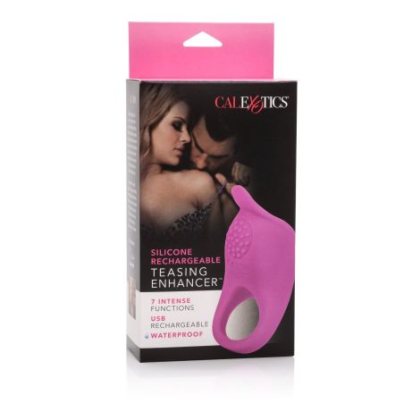 Rechargeable Teasing Enhancer Pink - 2