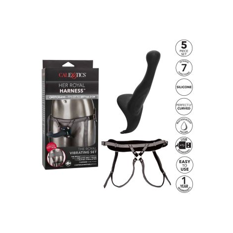 The Royal Vibrating Set Grey - 9