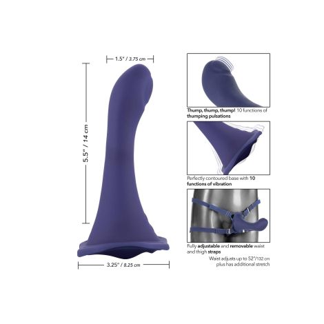 Her Royal Harness Me2 Thumper Blue - 7