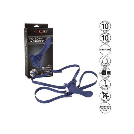 Her Royal Harness Me2 Thumper Blue - 9