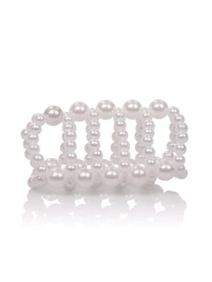 Pearl Stroker Beads Large Transparent